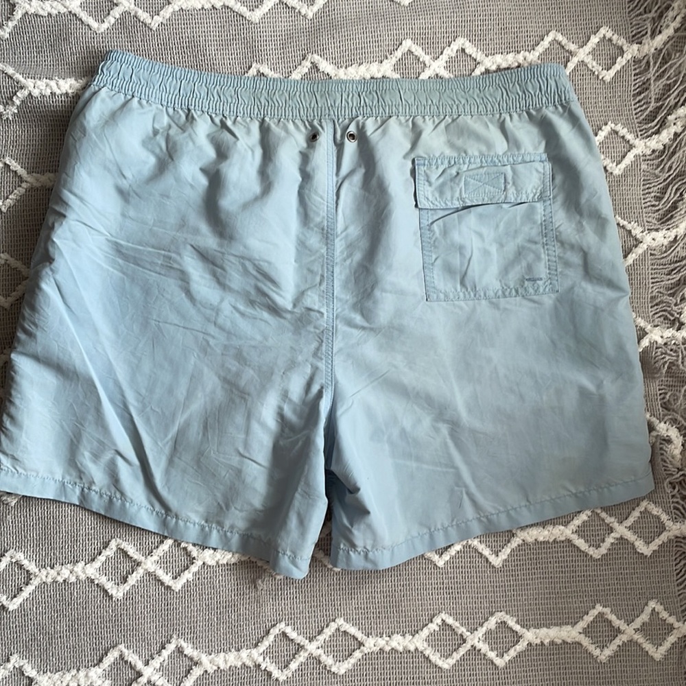 Men Polo by Ralph Lauren Swim Shorts XXL Baby Blue - Picture 4 of 4